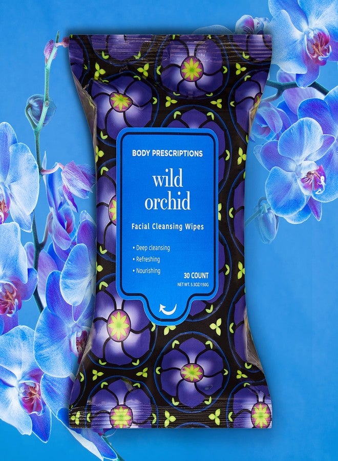 Body Prescriptions Makeup Remover Wipes - Bulk Pack, Gentle Cleansing Wipes for Easy Makeup Removal, Mandarin, Orchid, Grapefruit, & Jasmine Tea - Image 3